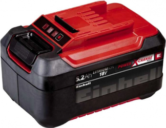 Аккумулятор для инструмента Einhell X-Change 18 В Li-Ion 5.2 Ач PXC Plus (4511437) Аккумулятор для инструмента Einhell X-Change 18 В Li-Ion 5.2 Ач PXC Plus (4511437)