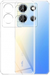 Силиконовый чехол BeCover для Infinix Note 30 Pro NFC (X678B) (709796) Transparancy