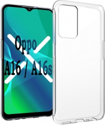 Cиліконовий чохол BeCover для Oppo A16 / A16s (707432) Transparancy