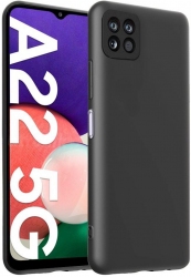 Силиконовый чехол BeCover для Samsung Galaxy A22 5G SM-A226 (707609) Black