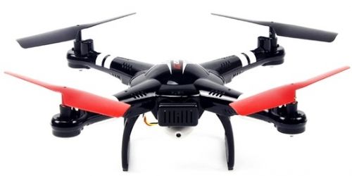 Квадрокоптер р/у WL Toys Q222K Spaceship с барометром и камерой Wi-Fi (WL-Q222K-B) (2711492565240) Black Квадрокоптер р/у WL Toys Q222K Spaceship с барометром и камерой Wi-Fi (WL-Q222K-B) (2711492565240) Black