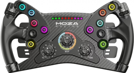 Руль Moza Racing KS Steering for PC, 30см., 10кн., RGB (RS047) Руль Moza Racing KS Steering for PC, 30см., 10кн., RGB (RS047)
