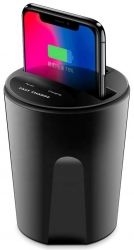Беспроводное зарядное устройство BeCover Car Cup (704198) Black