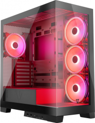 Корпус Modecom Volcano Space Apex ARGB Midi (AT-SPACE-PG-10-000000-000) Black  Корпус Modecom Volcano Space Apex ARGB Midi (AT-SPACE-PG-10-000000-000) Black