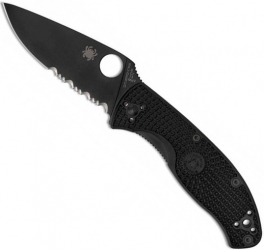 Кишеньковий ніж Spyderco Tenacious Black Blade FRN (C122PSBBK)