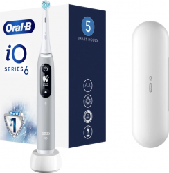 Электрическая зубная щетка Braun Oral-B Series 6 iOM6.1A6.1K Grey  Электрическая зубная щетка Braun Oral-B Series 6 iOM6.1A6.1K Grey