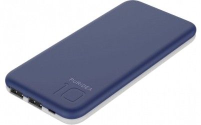 Внешний аккумулятор Puridea S2 10000 mAh Blue/White (S2-Blue White) Внешний аккумулятор Puridea S2 10000 mAh Blue/White (S2-Blue White)