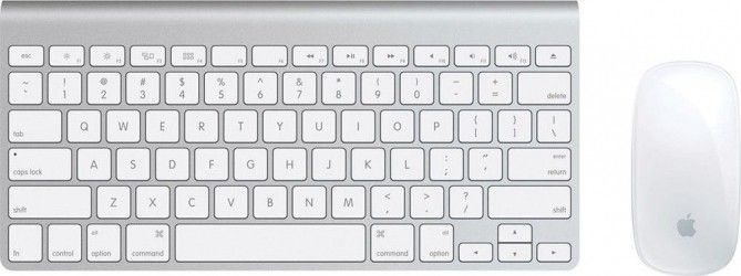 Комплект бездротовий Apple Magic Bluetooth White (MLA02RS/A)