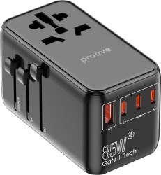 Универсальный адаптер Proove Trip 85W (588950001) Универсальный адаптер Proove Trip 85W (588950001)