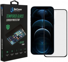 Захисне скло BeCover для Apple iPhone 13 Mini (706665) Black 