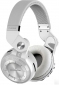 Bluetooth навушники Bluedio T2 Plus White - фото  - інтернет-магазин електроніки та побутової техніки TTT