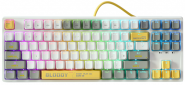 Клавиатура проводная A4Tech Bloody S87 USB (4711421993708) Energy White - фото  - интернет-магазин электроники и бытовой техники TTT