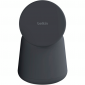 Беспроводное зарядное устройство Belkin 2в1 MagSafe iPhone/Watch/AirPods (WIZ020VFH36) Charcoal Mass  - фото  - интернет-магазин электроники и бытовой техники TTT