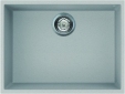 Кухонна мийка ELLECI Q 105 under top aluminium 79 - фото  - інтернет-магазин електроніки та побутової техніки TTT