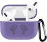 Чехол для наушников BeCover Silicon Protection для Apple AirPods Pro (704499) Light Purple - фото  - интернет-магазин электроники и бытовой техники TTT