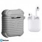 Чехол Protective i-Smile для Apple AirPods IPH1371 (702354) Gray - фото  - интернет-магазин электроники и бытовой техники TTT