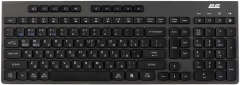 Клавіатура бездротова 2E KS280 Wireless/Bluetooth (2E-KS280WBGR_UA)  Black-Gray - фото  - інтернет-магазин електроніки та побутової техніки TTT