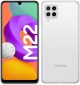 Смартфон Samsung Galaxy M22 4/128GB (SM-M225FZWGSEK) White - фото  - интернет-магазин электроники и бытовой техники TTT
