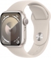 Apple Watch Series 9 GPS 41mm Starlight Aluminium Case with Starlight Sport Band - S/M (MR8T3QP/A) - фото  - интернет-магазин электроники и бытовой техники TTT