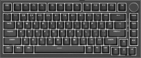 Клавіатура дротова Ajazz AK820 Red Switch USB-C (AK820-R-B) Black  - фото  - інтернет-магазин електроніки та побутової техніки TTT