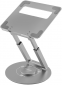 Подставка для ноутбука Promate DeskMate-6 (deskmate-6.grey) Grey  - фото  - интернет-магазин электроники и бытовой техники TTT