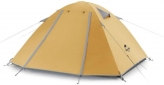 Палатка трехместная Naturehike P-Series NH18Z033-P 210T/65D Yellow - фото  - интернет-магазин электроники и бытовой техники TTT