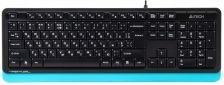 Клавіатура дротова A4Tech FK10 USB (4711421942881) Blue - фото  - інтернет-магазин електроніки та побутової техніки TTT