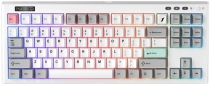 Клавіатура бездротова 1stPlayer NEO87 Cranberry Switch Bluetooth/USB/2.4GHz (NEO87-FW-TLD) Frostwave  - фото  - інтернет-магазин електроніки та побутової техніки TTT