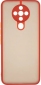 Панель Gelius Bumper Mat Case для Tecno Spark 6 Red - фото  - інтернет-магазин електроніки та побутової техніки TTT