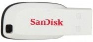 USB флеш накопитель SanDisk Cruzer Blade 16 GB White (SDCZ50C-016G-B35W) - фото  - интернет-магазин электроники и бытовой техники TTT