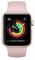 Смарт часы Apple Watch Series 3 38mm Gold Aluminium Case with Pink Sand Sport A1858 (ZKMQKW2GKA) - фото  - интернет-магазин электроники и бытовой техники TTT