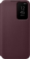 Чехол-книжка Samsung Smart Clear View Cover для Samsung Galaxy S22 (EF-ZS901CEEGRU) Burgundy - фото  - интернет-магазин электроники и бытовой техники TTT