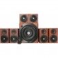 Акустическая система Trust Vigor 5.1 Surround Speaker System for pc Brown (21786) - фото  - интернет-магазин электроники и бытовой техники TTT