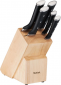 Набор ножей Tefal Ice Force в деревянной колоде 5 предметов (K232S574) - фото  - интернет-магазин электроники и бытовой техники TTT