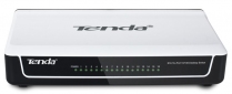 Коммутатор TENDA S16 16-port 10/100 desktop case - фото  - интернет-магазин электроники и бытовой техники TTT