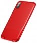 Накладка Baseus Audio Case iPhone X (Audio+Charge/Double lightning) Red - фото  - інтернет-магазин електроніки та побутової техніки TTT