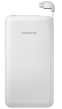 Портативна батарея Samsung EB-PG900BWEGRU White - фото  - інтернет-магазин електроніки та побутової техніки TTT
