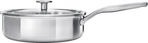 Сотейник KitchenAid MSS 24 см 3.1 л (CC003251-001) - фото  - интернет-магазин электроники и бытовой техники TTT