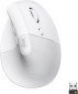 Мышь Logitech Lift Vertical Ergonomic Wireless/Bluetooth (910-006475) White  - фото  - интернет-магазин электроники и бытовой техники TTT