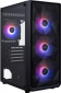 Корпус 1STPLAYER FD3-M-BK-4F7 Black - фото  - інтернет-магазин електроніки та побутової техніки TTT
