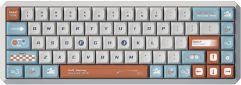 Клавіатура бездротова Motospeed Darmoshark K5 Gateron Silver Pro Custom (dmk5cgspro) - фото  - інтернет-магазин електроніки та побутової техніки TTT