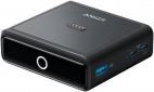 Мережевий зарядний пристрій Anker Prime 100W, 2xUSB-C, 1xUSB-A, Pogo pin (A1902311) Black  - фото  - інтернет-магазин електроніки та побутової техніки TTT