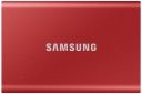 Жесткий диск Samsung Portable SSD T7 1TB USB 3.2 Type-C (MU-PC1T0R/WW) External Red - фото  - интернет-магазин электроники и бытовой техники TTT