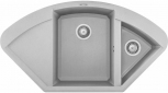 Кухонна мийка Elleci EASY CORNER aluminium 79 - фото  - інтернет-магазин електроніки та побутової техніки TTT