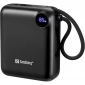 УМБ Sandberg Connect 10000 mAh 20W (SAND_421-26) Black - фото  - інтернет-магазин електроніки та побутової техніки TTT
