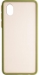 Панель Gelius Bumper Mat Case для Samsung Galaxy A013 (A01 Core) (2099900829659) Green - фото  - інтернет-магазин електроніки та побутової техніки TTT
