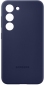 Панель Samsung Silicone Cover для Samsung Galaxy S23 (EF-PS911TNEGRU) Navy - фото  - інтернет-магазин електроніки та побутової техніки TTT