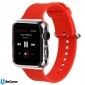 Ремешок JaLi i-Smile для Apple Watch Universal (42mm) IPH1446 (702417) Red - фото  - интернет-магазин электроники и бытовой техники TTT