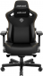 Крісло геймерське Anda Seat Kaiser 3 Size L (AD12YDC-L-01-B-PV/C) Black  - фото  - інтернет-магазин електроніки та побутової техніки TTT