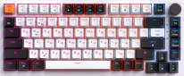 Клавіатура GamePro MK160W Hot-Swap Red Swich 75% RGB White - фото  - інтернет-магазин електроніки та побутової техніки TTT